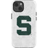 Michigan State University Spartans Mean Green S iPhone 15 Impact Case