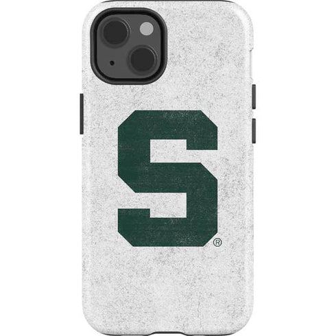 Michigan State University Spartans Mean Green S iPhone 14 Impact Case