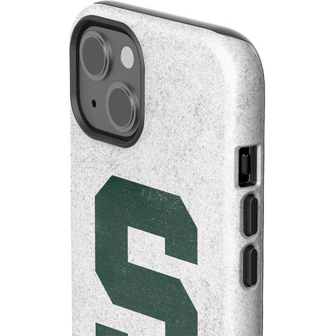 Michigan State University Spartans Mean Green S iPhone 15 Impact Case