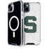 Michigan State University Spartans Mean Green S iPhone 15 Plus MagSafe Case