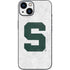 Michigan State University Spartans Mean Green S iPhone 15 Plus Skin