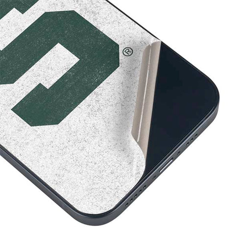 Michigan State University Spartans Mean Green S iPhone 15 Plus Skin