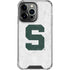 Michigan State University Spartans Mean Green S iPhone 14 Pro Clear Case