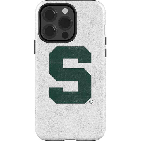 Michigan State University Spartans Mean Green S iPhone 15 Pro Impact Case