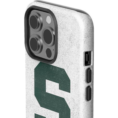 Michigan State University Spartans Mean Green S iPhone 15 Pro Impact Case