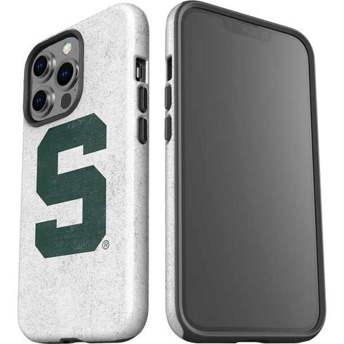 Michigan State University Spartans Mean Green S iPhone 15 Pro Impact Case