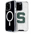 Michigan State University Spartans Mean Green S iPhone 14 Pro MagSafe Case
