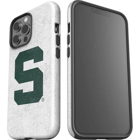 Michigan State University Spartans Mean Green S iPhone 15 Pro Max Impact Case
