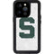 Michigan State University Spartans Mean Green S iPhone 14 Pro Waterproof Case