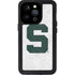 Michigan State University Spartans Mean Green S iPhone 14 Pro Waterproof Case