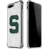 Michigan State University Spartans Mean Green S iPhone 7/8 Plus Clear Case