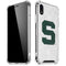 Michigan State University Spartans Mean Green S iPhone XR Clear Case