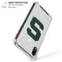 Michigan State University Spartans Mean Green S iPhone XR Clear Case