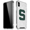 Michigan State University Spartans Mean Green S iPhone XS Max Clear Case