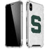 Michigan State University Spartans Mean Green S iPhone XS Max Clear Case