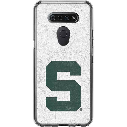 Michigan State University Spartans Mean Green S LG K51/Q51 Clear Case