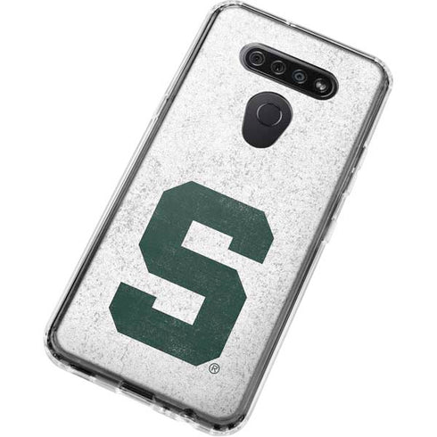 Michigan State University Spartans Mean Green S LG K51/Q51 Clear Case