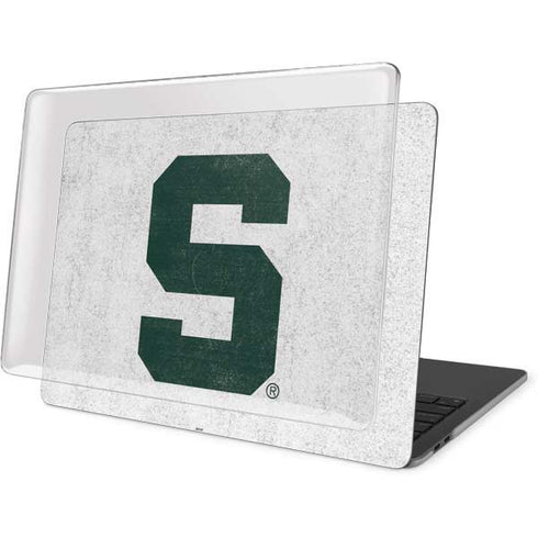 Michigan State University Spartans Mean Green S MacBook Pro 13in (2020) Case plus Skin