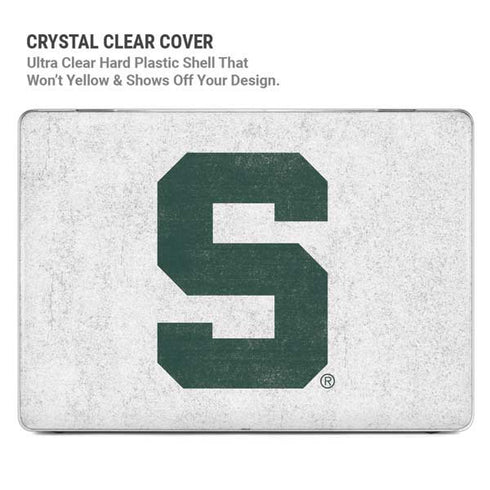 Michigan State University Spartans Mean Green S MacBook Pro 13in (2020) Case plus Skin