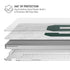 Michigan State University Spartans Mean Green S MacBook Pro 15in (2016-19) Case plus Skin