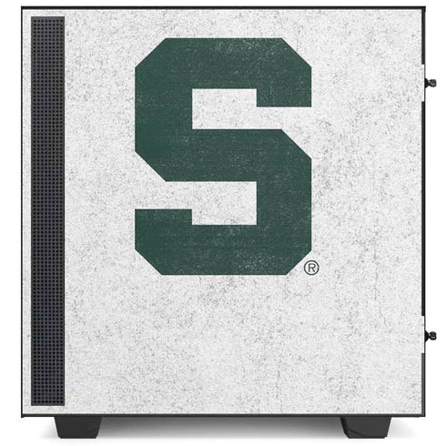 Michigan State University Spartans Mean Green S NZXT H510 Compact ATX Mid-Tower Case Skin