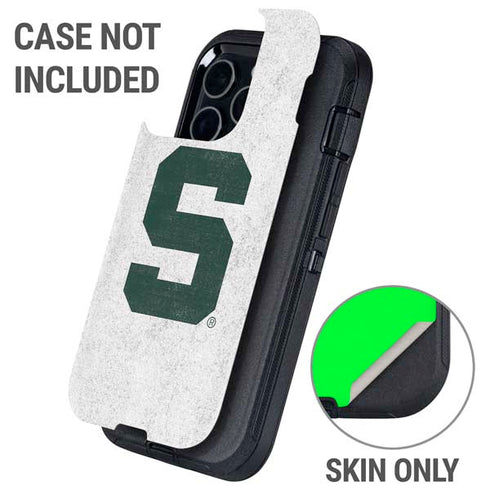 Michigan State University Spartans Mean Green S Otterbox Defender iPhone Skin