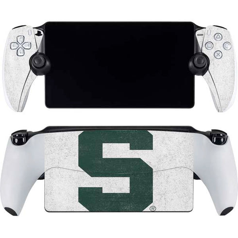 Michigan State University Spartans Mean Green S PlayStation Portal Remote Player Skin