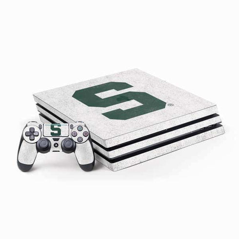 Michigan State University Spartans Mean Green S PS4 Pro Bundle Skin