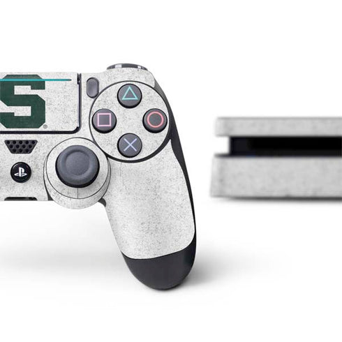 Michigan State University Spartans Mean Green S PS4 Slim Bundle Skin