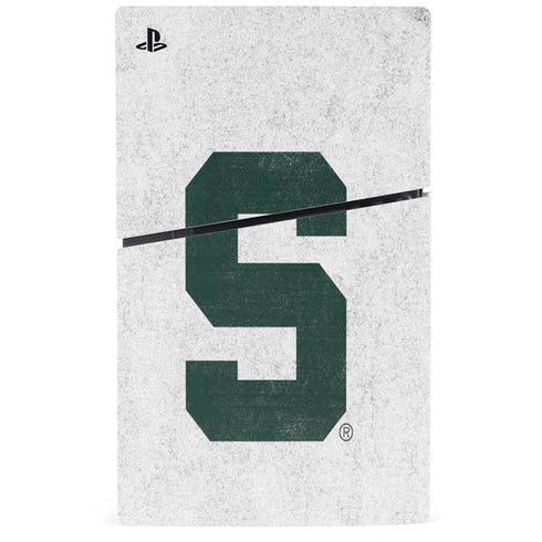 Michigan State University Spartans Mean Green S PS5 Slim Disk Bundle Skin
