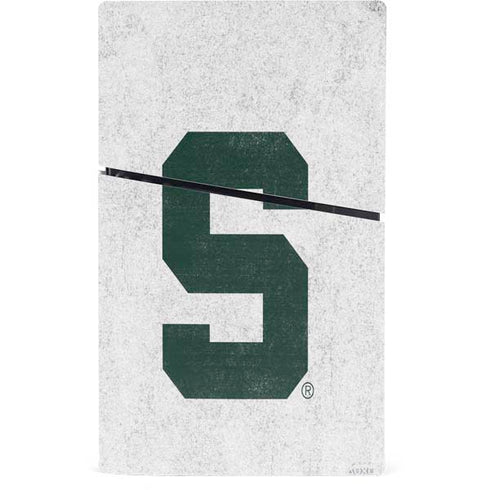 Michigan State University Spartans Mean Green S PS5 Slim Digital Edition Bundle Skin