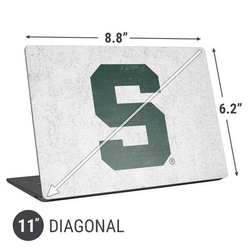 Michigan State University Spartans Mean Green S Universal Laptop 11in (8.8 x 6.2in) Skin