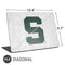 Michigan State University Spartans Mean Green S Universal Laptop 16.6in (13.4 x 9.7in) Skin