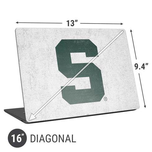 Michigan State University Spartans Mean Green S Universal Laptop 16in (13 x 9.4in) Skin