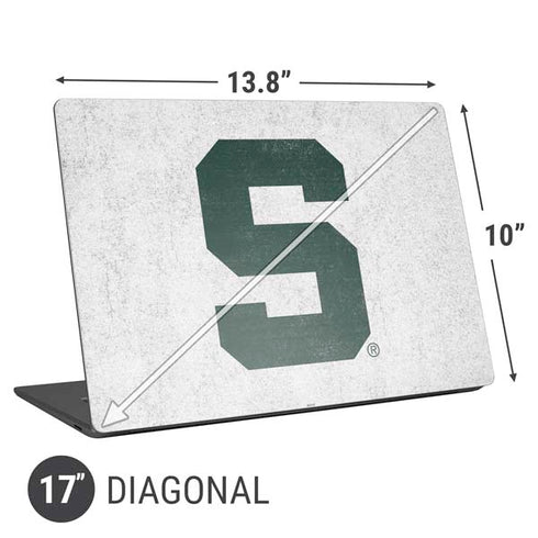 Michigan State University Spartans Mean Green S Universal Laptop 17in (13.8 x 10in) Skin