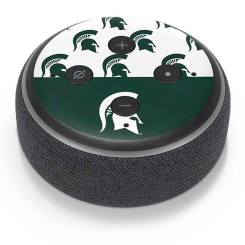 Michigan State University Spartans MSU Split Amazon Echo Dot Skin