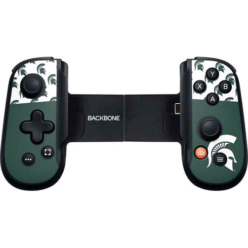 Michigan State University Spartans MSU Split Backbone One for iPhone Game Controller Skin