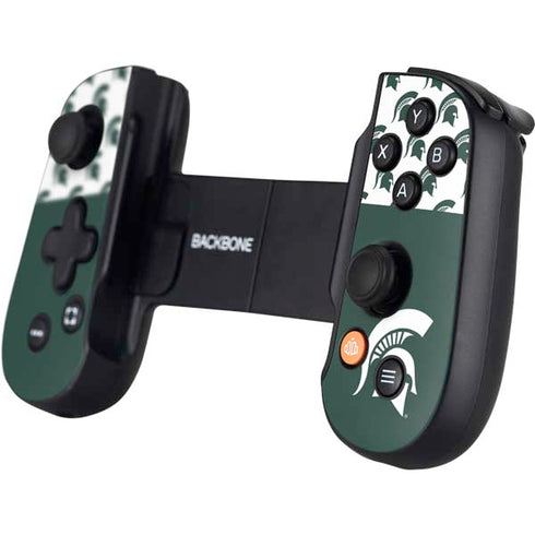 Michigan State University Spartans MSU Split Backbone One for iPhone Game Controller Skin