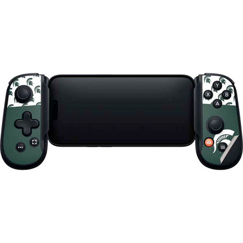 Michigan State University Spartans MSU Split Backbone One for iPhone Game Controller Skin