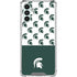 Michigan State University Spartans MSU Split Galaxy A13 5G Clear Case