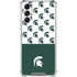 Michigan State University Spartans MSU Split Galaxy A15 5G Clear Case