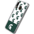 Michigan State University Spartans MSU Split Galaxy A20 Clear Case