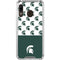 Michigan State University Spartans MSU Split Galaxy A30 Clear Case