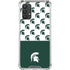Michigan State University Spartans MSU Split Galaxy A32 5G Clear Case