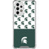 Michigan State University Spartans MSU Split Galaxy A33 5G Clear Case