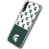 Michigan State University Spartans MSU Split Galaxy A50 Clear Case