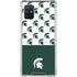 Michigan State University Spartans MSU Split Galaxy A51 5G Clear Case
