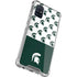 Michigan State University Spartans MSU Split Galaxy A51 5G Clear Case