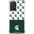 Michigan State University Spartans MSU Split Galaxy A52 5G Clear Case