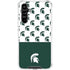 Michigan State University Spartans MSU Split Galaxy A54 5G Clear Case